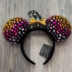 Disney Black Minnie Witch Ear Headband